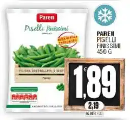 Vicino a te supermercati Parenn Piselli Finissimi offerta