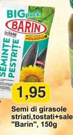 Mix Markt Semi di girasole striati,tostati+sale "Barin" offerta