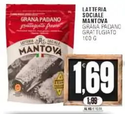 Vicino a te supermercati Grana Padano grattugiato fresco Latteria Sociale Mantova offerta