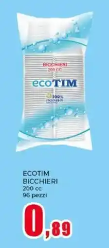 Happy Casa Ecotim bicchieri offerta