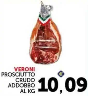 Veroni prosciutto crudo addobbo