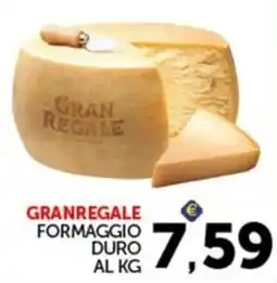 Italcash Cash & Carry Granregale formaggio duro offerta