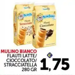 Italcash Cash & Carry Mulino Bianco Flauti Latte/Cioccolato/Stracciatella offerta