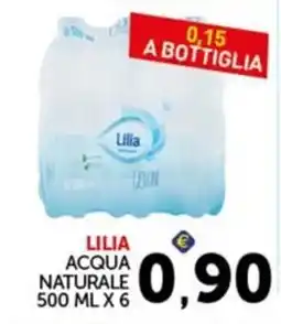 Italcash Cash & Carry Lilia acqua naturale offerta