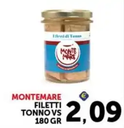 Italcash Cash & Carry Filetti di Tonno Montemare offerta