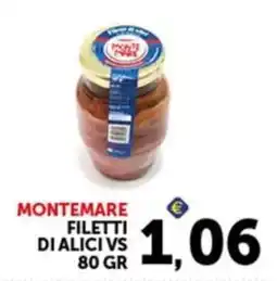 Italcash Cash & Carry Montemare filetti di alicivs offerta
