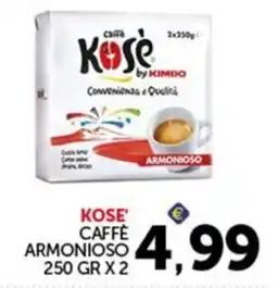 Italcash Cash & Carry Kose' Caffè Armonioso offerta