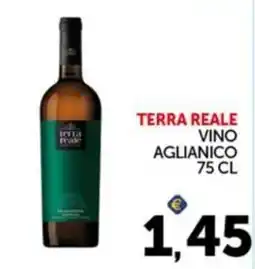 Italcash Cash & Carry Terra Reale Vino Aglianico offerta
