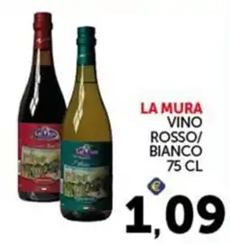 Italcash Cash & Carry La Mura vino rosso/bianco offerta