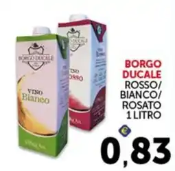 Italcash Cash & Carry Borgo Ducale Vino Bianco offerta