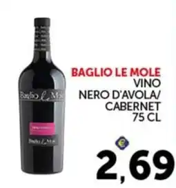 Italcash Cash & Carry Baglio le Mole Nero d'Avola/Cabernet offerta