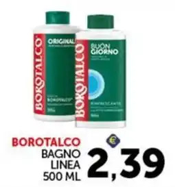 Italcash Cash & Carry Borotalco bagno linea offerta