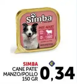 Italcash Cash & Carry Simba Cane Pate' Manzo/Pollo offerta