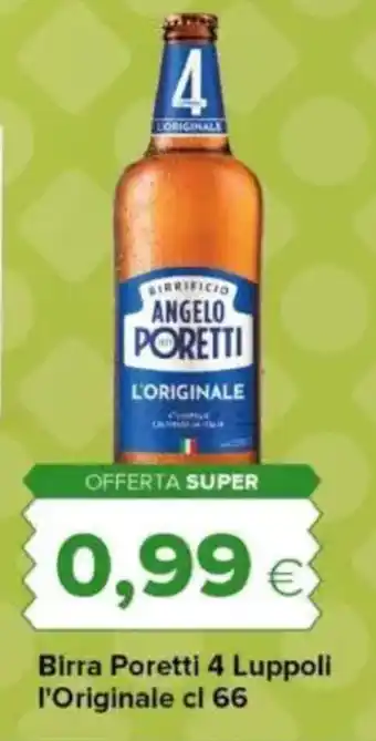 Birra Poretti 4 Luppoli l'Originale