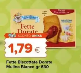 Fette Biscottate Dorate Mulino Bianco