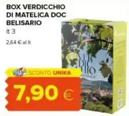 Tigre Box Verdicchio di Matelica Doc Belisario offerta