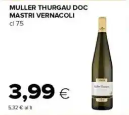 Tigre Muller Thurgau Doc Mastri Vernacoli offerta