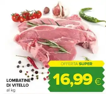 Tigre Lombatine di vitello offerta
