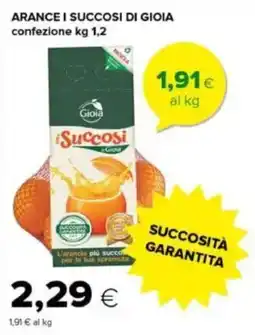 Tigre Arance i succosi di Gioia offerta