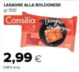 Tigre Lasagne alla bolognese Consilia offerta