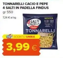 Tigre Tonnarelli cacio e pepe Findus offerta