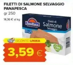 Tigre Filetti di Salmone Selvaggio Panapesca offerta