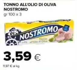 Tigre Tonno all'olio di oliva Nostromo offerta