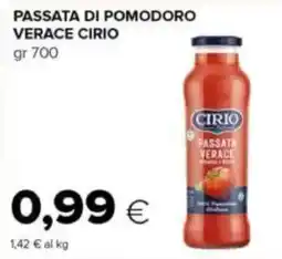 Tigre Passata verace Cirio offerta