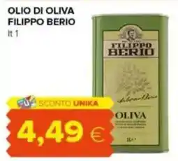 Tigre Olio di oliva Filippo Berio offerta