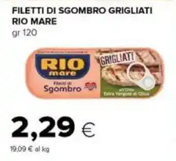 Tigre Filetti di Sgombro Rio Mare offerta