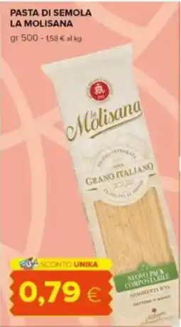 Tigre Pasta di semola La Molisana offerta