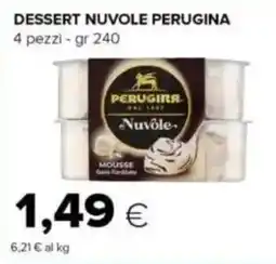 Tigre Dessert nuvole Perugina offerta