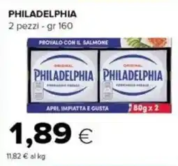 Tigre Philadelphia formaggio fresco offerta