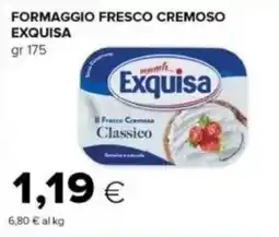 Tigre Formaggio fresco cremoso Exquisa offerta