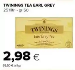 Tigre Twinings tea earl grey offerta