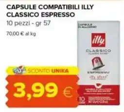 Tigre Capsule compatibili illy classico espresso offerta