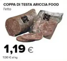 Tigre Coppa di testa Ariccia Food offerta