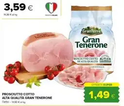 Tigre Prosciutto cotto alta qualità Gran Tenerone offerta