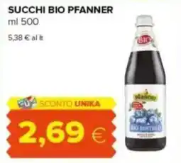 Tigre Succhi bio Pfanner offerta