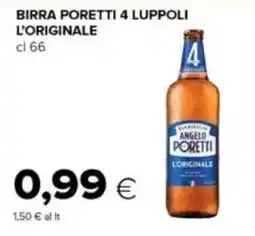 Tigre Birra Poretti 4 Luppoli L'originale offerta