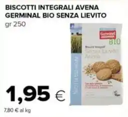 Tigre Biscotti integrali avena germinal bio senza lievito offerta