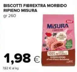Tigre Biscotti Fibrextra Morbido Riempiuto Misura offerta
