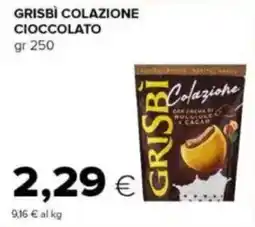 Tigre Grisbi colazione cioccolato offerta