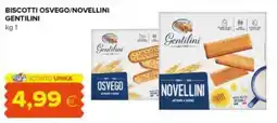 Tigre Biscotti Osvego/Novellini Gentilini offerta