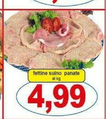 Pewex Fettine suino panate offerta