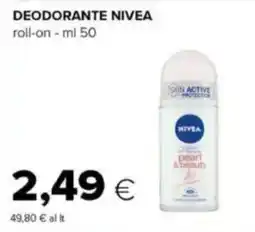 Tigre Deodorante Nivea offerta