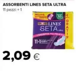 Tigre Assorbenti lines seta ultra offerta