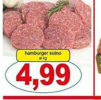 Pewex Hamburger suino offerta