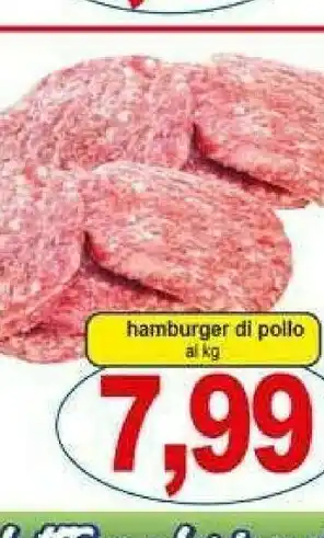 Pewex Hamburger di pollo offerta