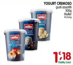 D'Ambros Yogurt cremoso Müller offerta